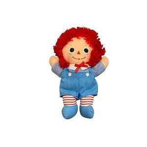 Vintage 1989 Playskool 9" Raggedy Andy Doll - Like New!